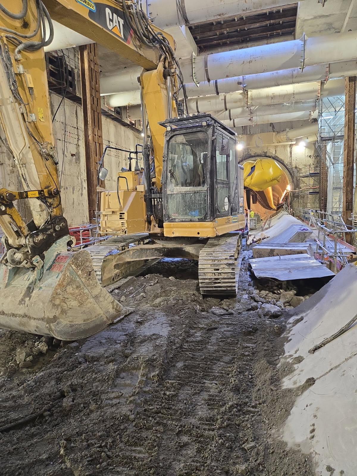entreprise BTP travaux ligne C du métro de Toulouse