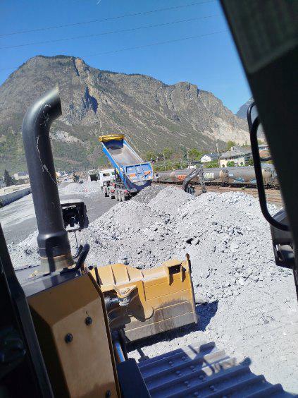 chantier de la gare de Saint-Jean de Maurienne